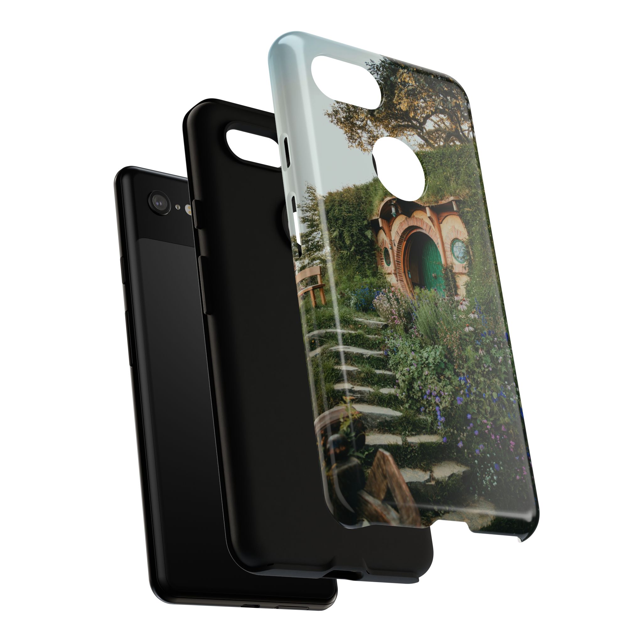 Cottagecore Hobbit Tough Case - Botanical-Pathway Rustic-Charm - Image 191