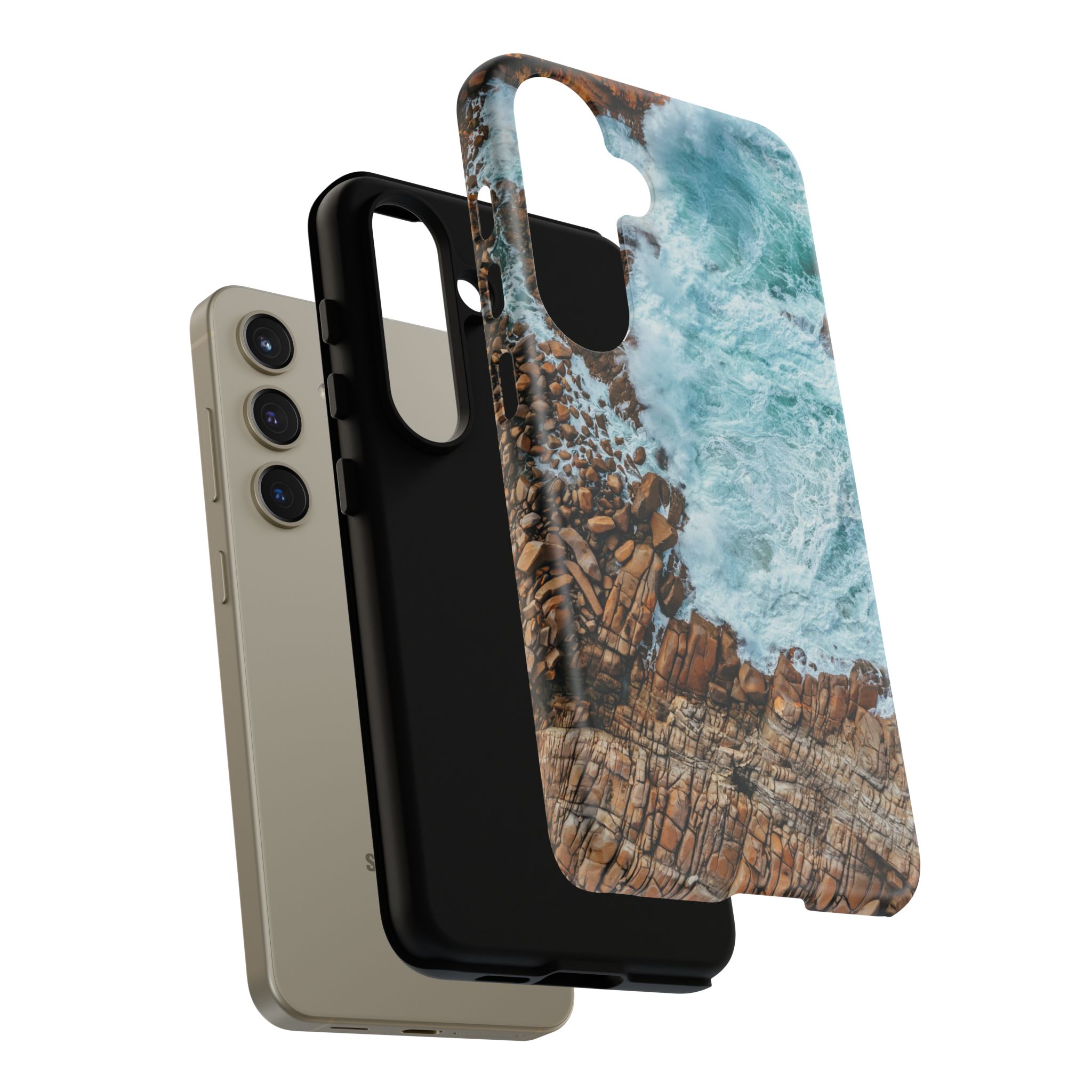 Coastal-Nautilus Tough Cases - Scandinavian-Rustic Shoreline - Image 88