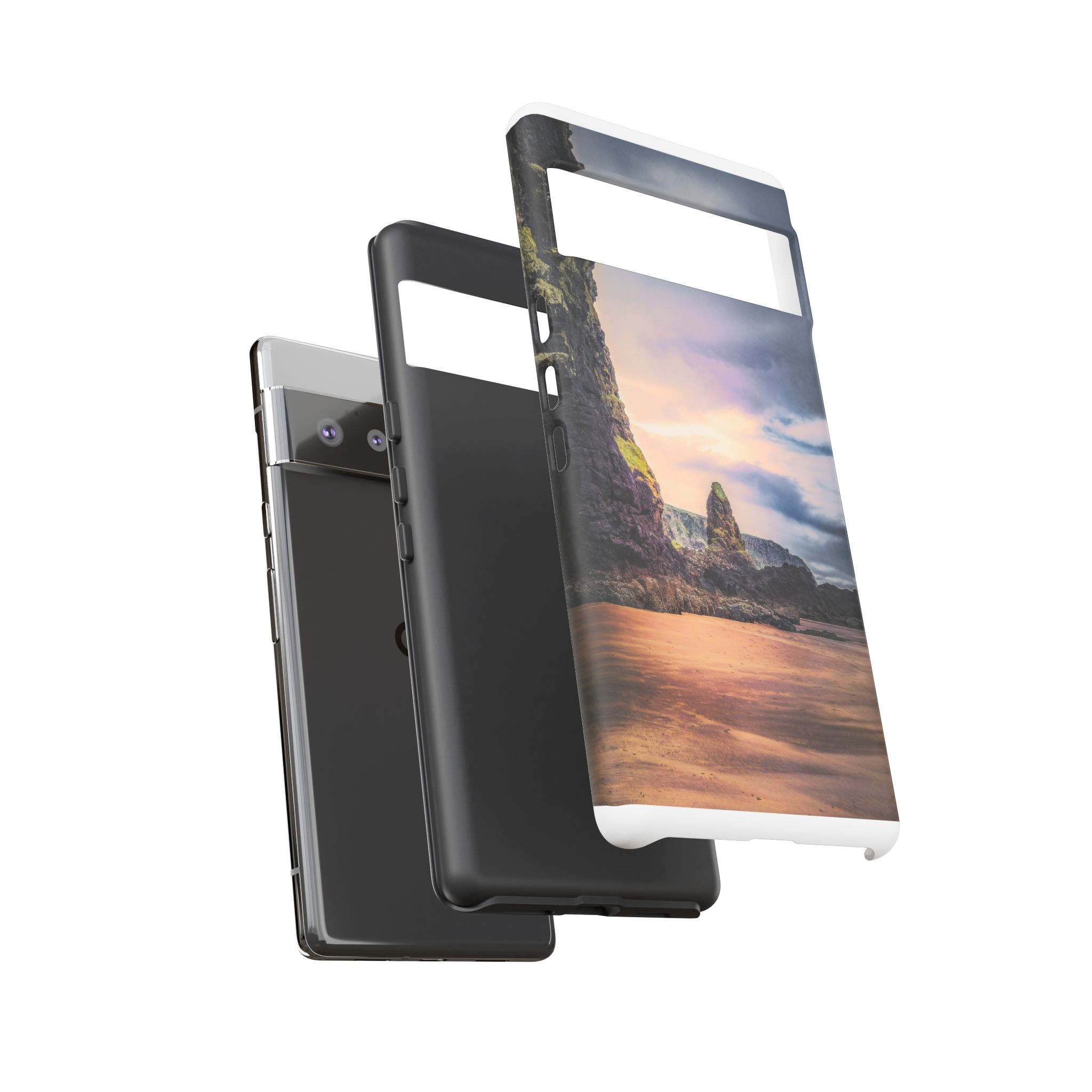 Mystic Cliff Tough Cases - Scandinavian-Modern Coastal Twilight - Image 55