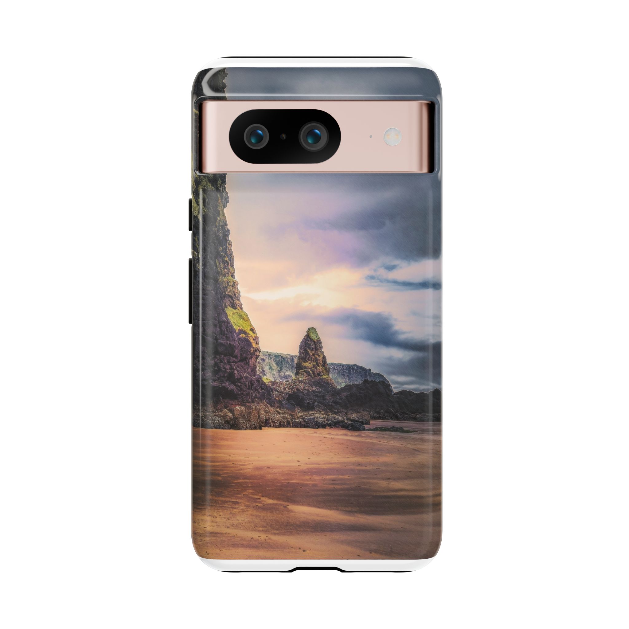 Mystic Cliff Tough Cases - Scandinavian-Modern Coastal Twilight - Image 113