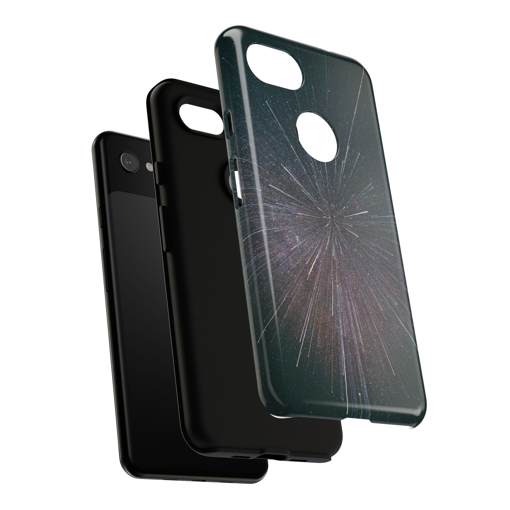 Nebula Burst Tough Case - Cosmic-Glitch Star Field - Image 203
