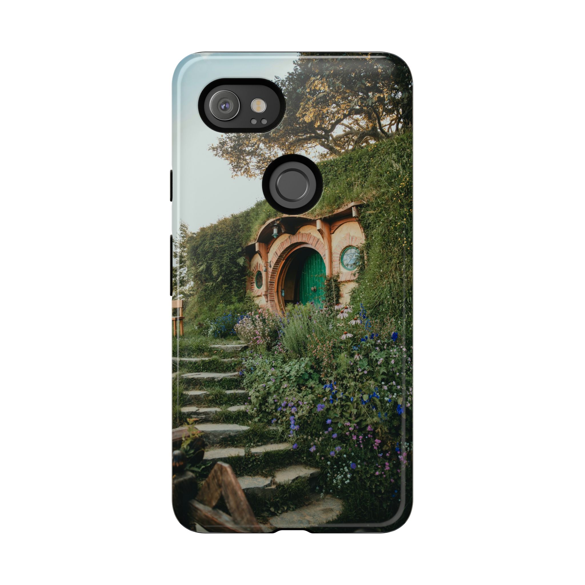 Cottagecore Hobbit Tough Case - Botanical-Pathway Rustic-Charm - Image 177