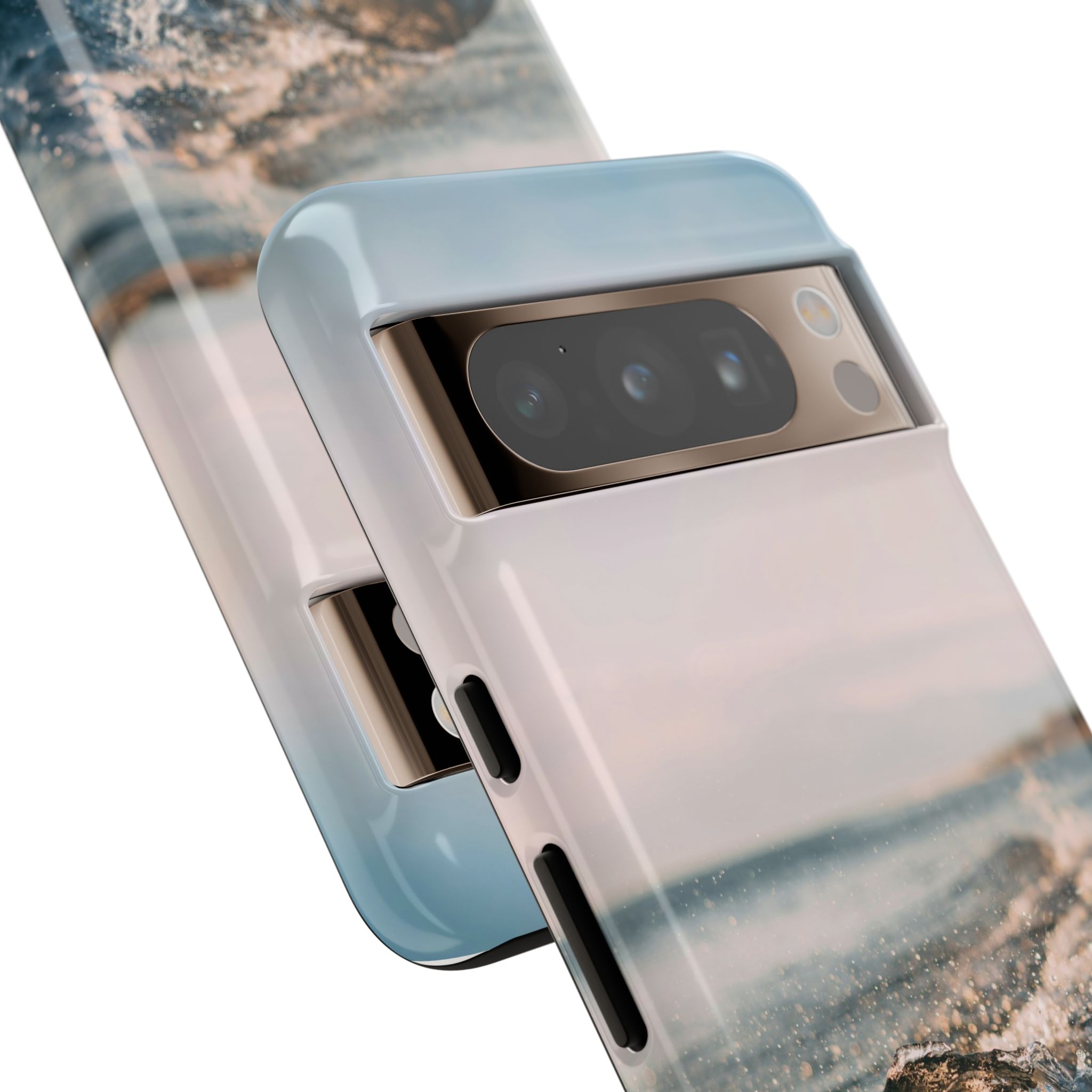 Coastal Wave Tough Cases - Scandinavian-Seaside Serenity - Image 106