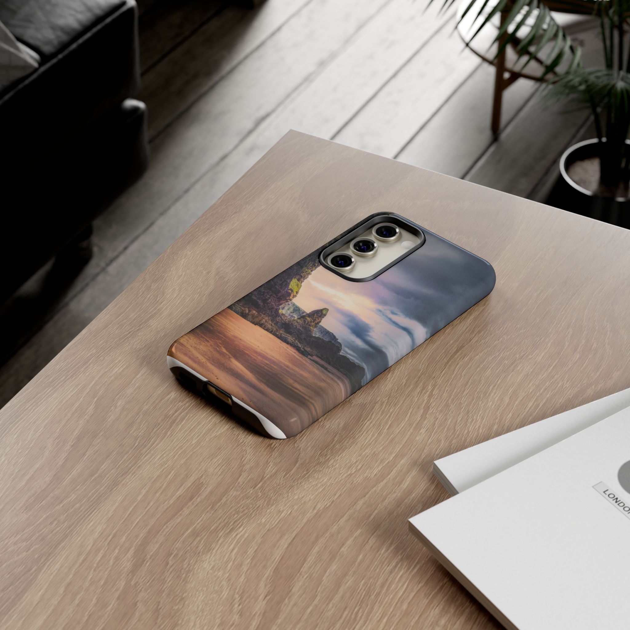Mystic Cliff Tough Cases - Scandinavian-Modern Coastal Twilight - Image 20