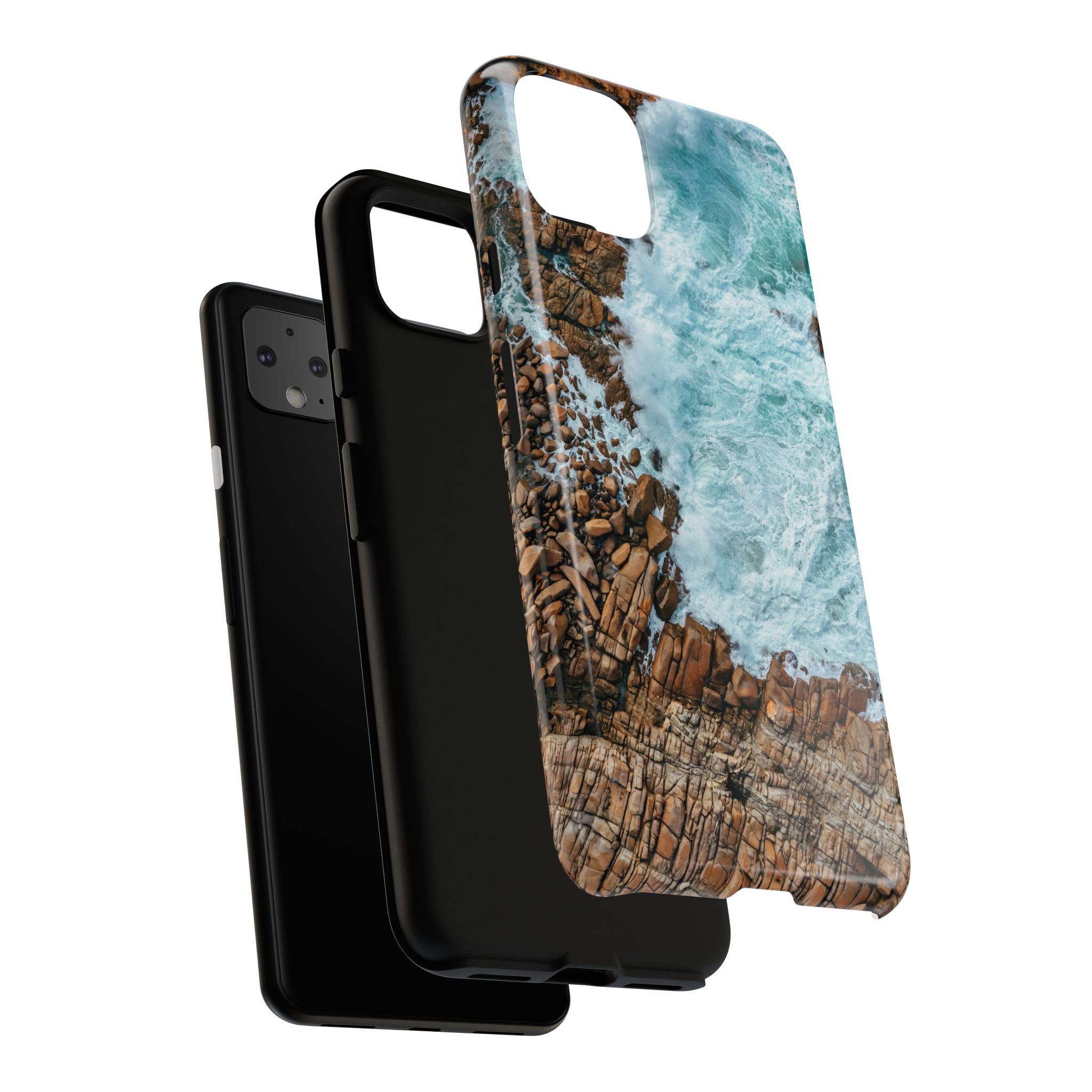 Coastal-Nautilus Tough Cases - Scandinavian-Rustic Shoreline - Image 215