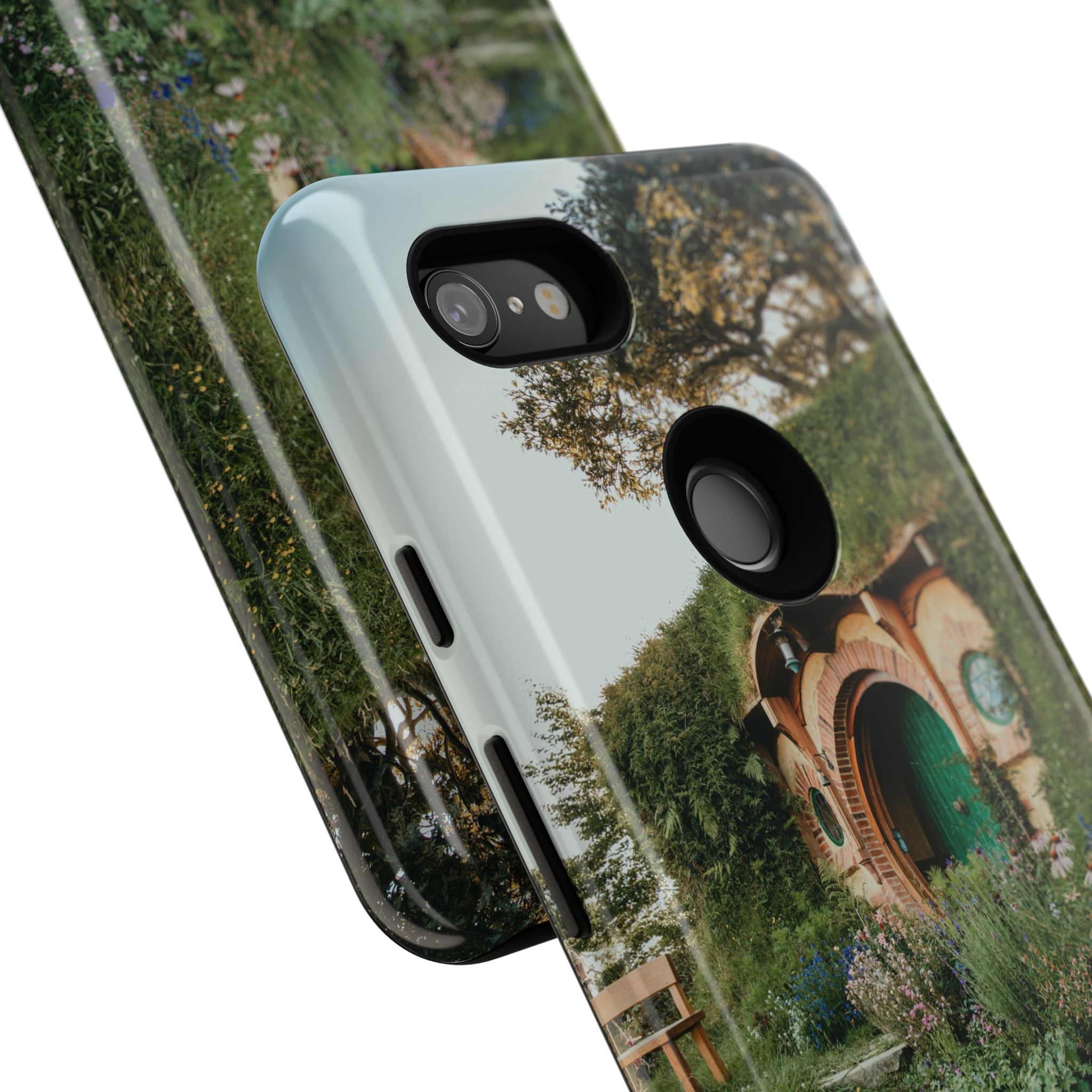 Cottagecore Hobbit Tough Case - Botanical-Pathway Rustic-Charm - Image 190