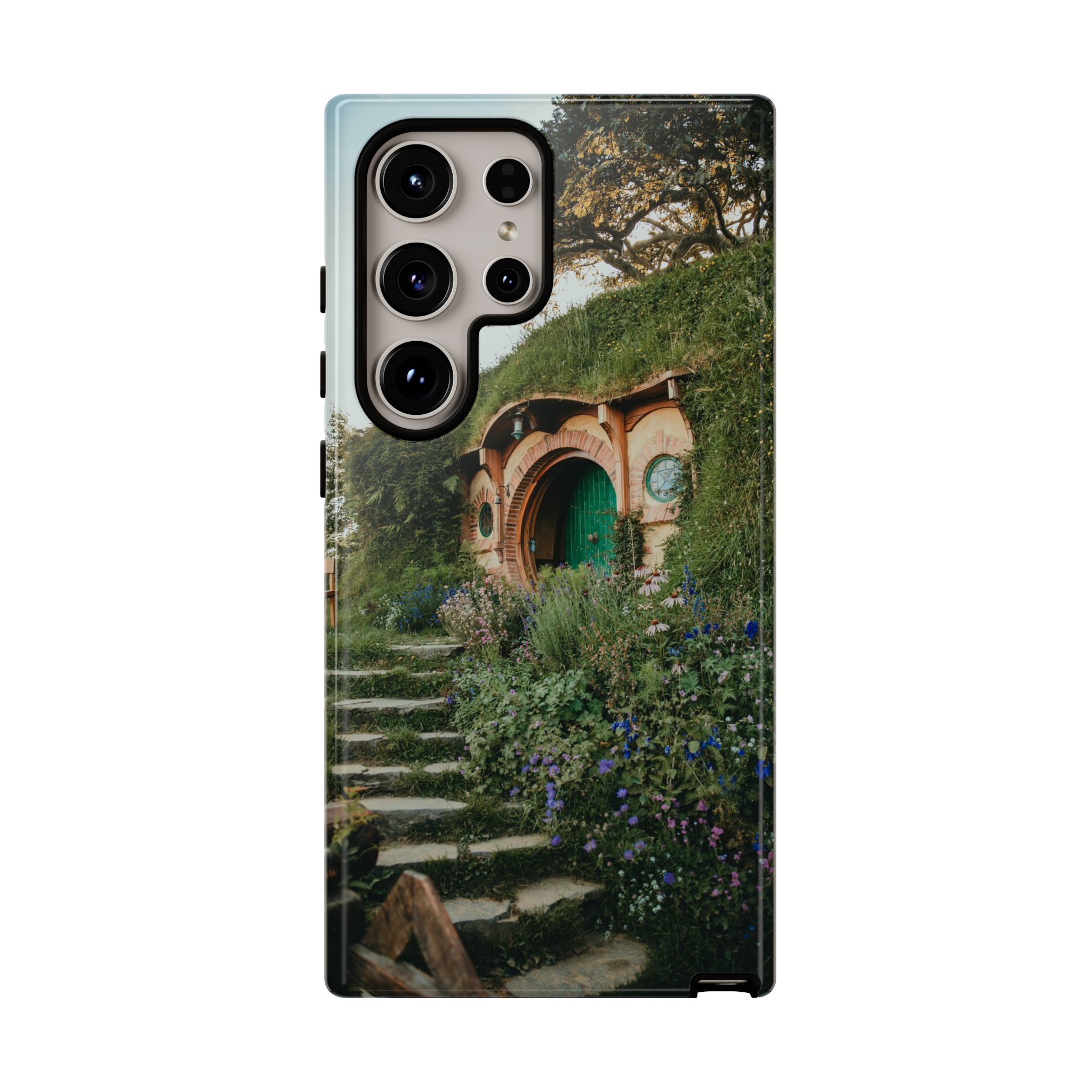Cottagecore Hobbit Tough Case - Botanical-Pathway Rustic-Charm - Image 97
