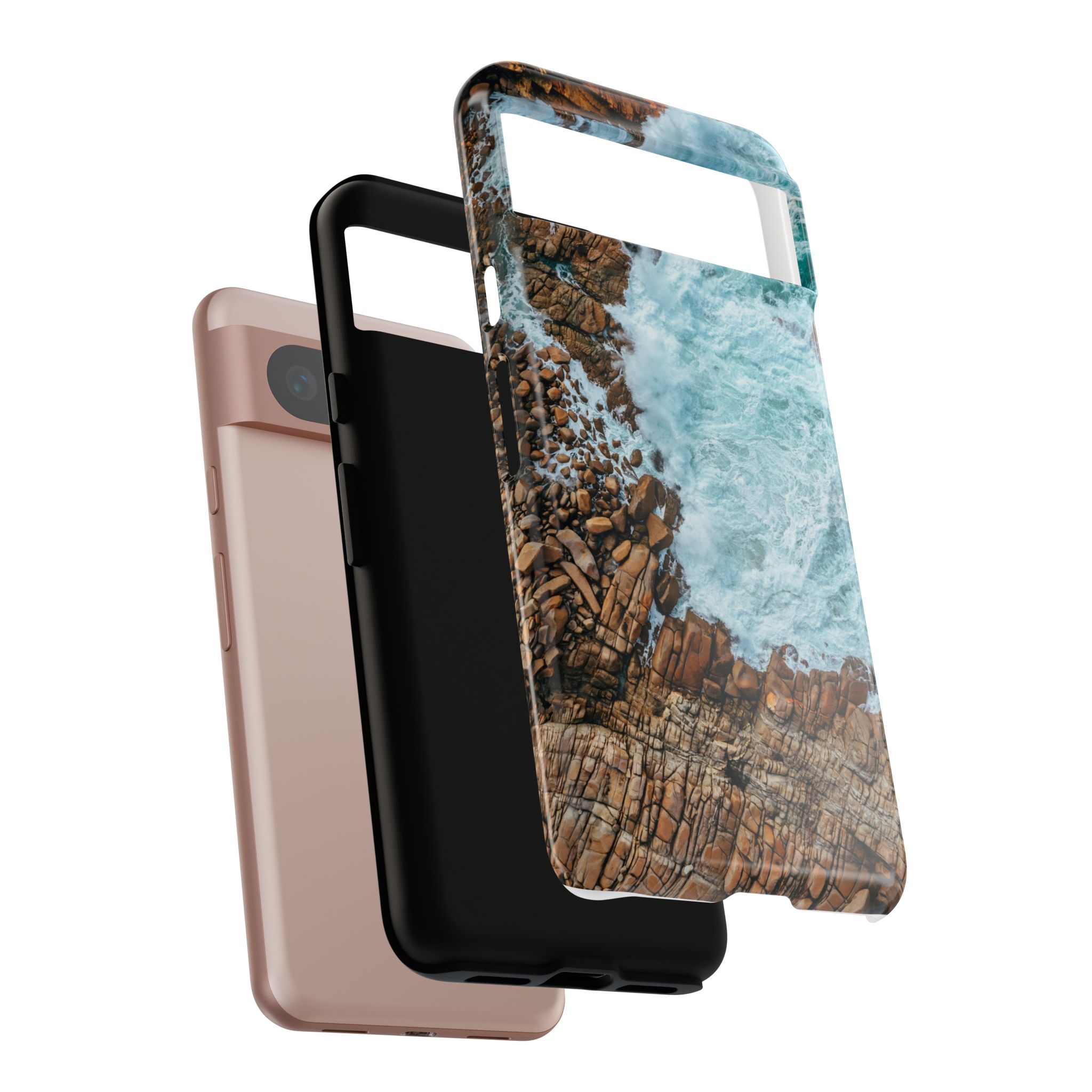 Coastal-Nautilus Tough Cases - Scandinavian-Rustic Shoreline - Image 116