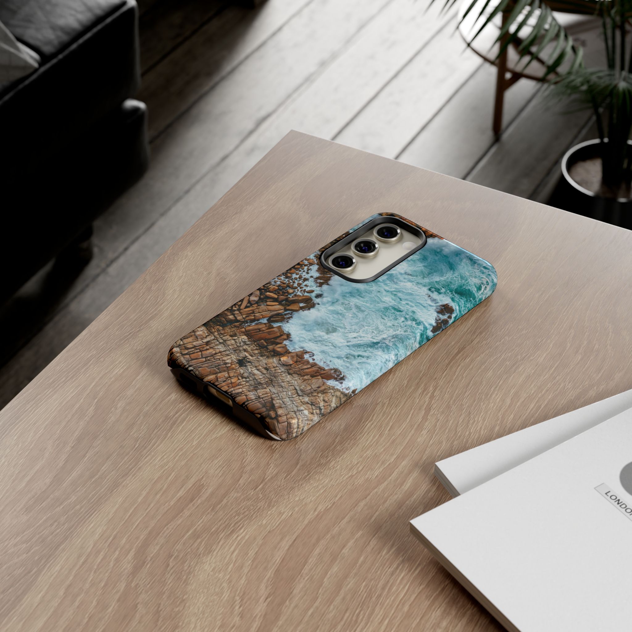 Coastal-Nautilus Tough Cases - Scandinavian-Rustic Shoreline - Image 20