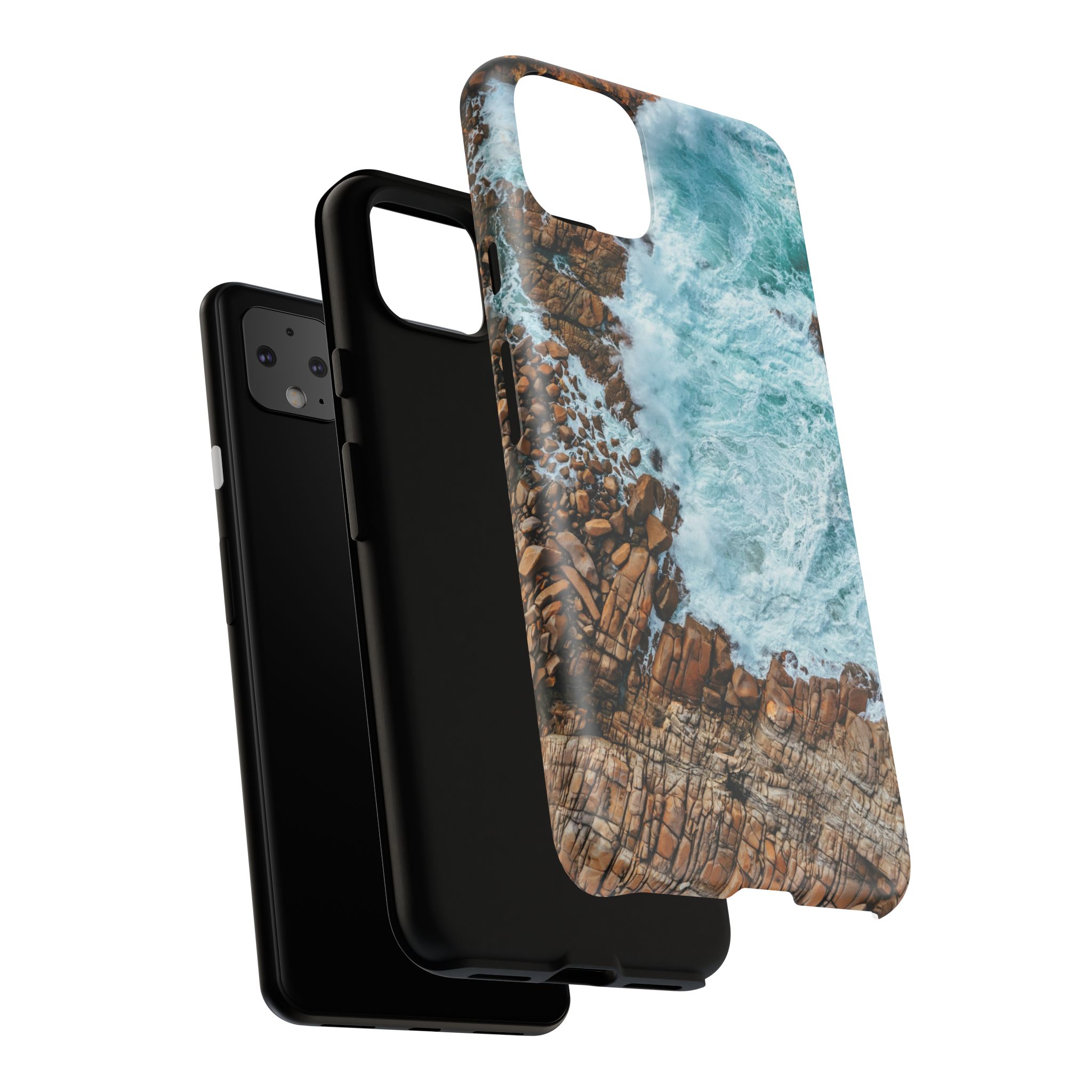 Coastal-Nautilus Tough Cases - Scandinavian-Rustic Shoreline - Image 218