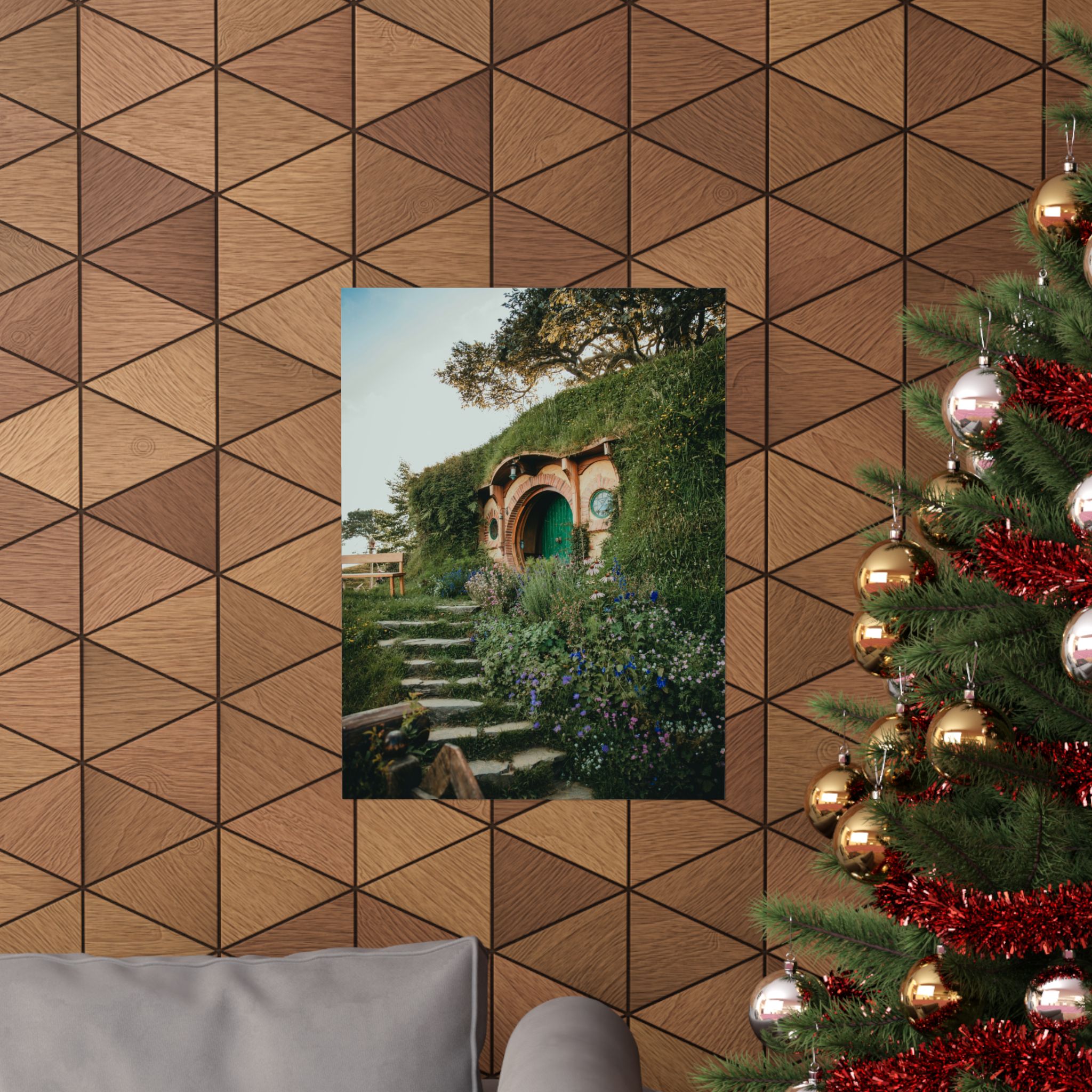 Cottagecore Hobbit Matte Vertical Poster - Botanical-Pathway Rustic-Charm - Image 20