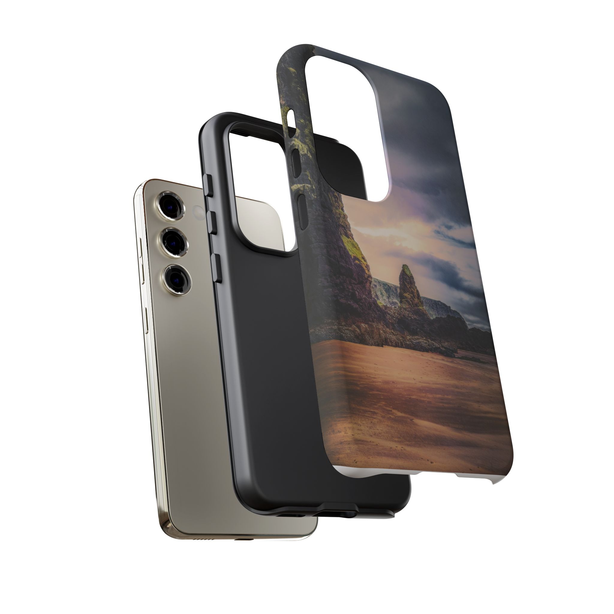 Mystic Cliff Tough Cases - Scandinavian-Modern Coastal Twilight - Image 23
